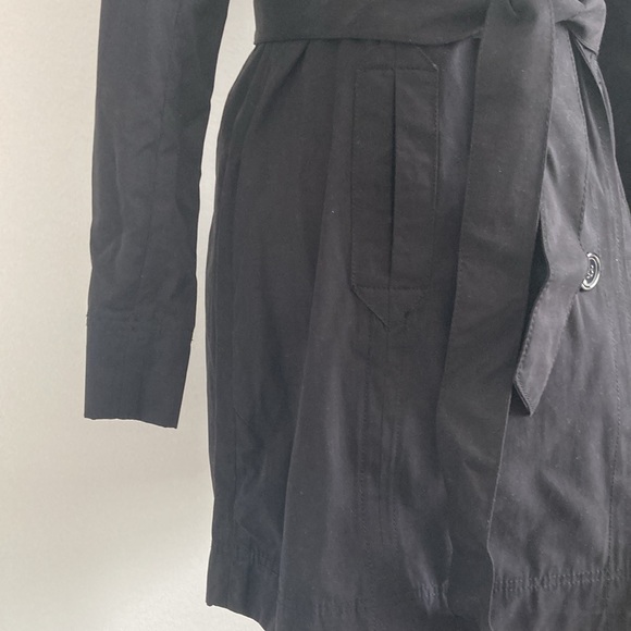 JouJou Black Belted Coat - Picture 5 of 10